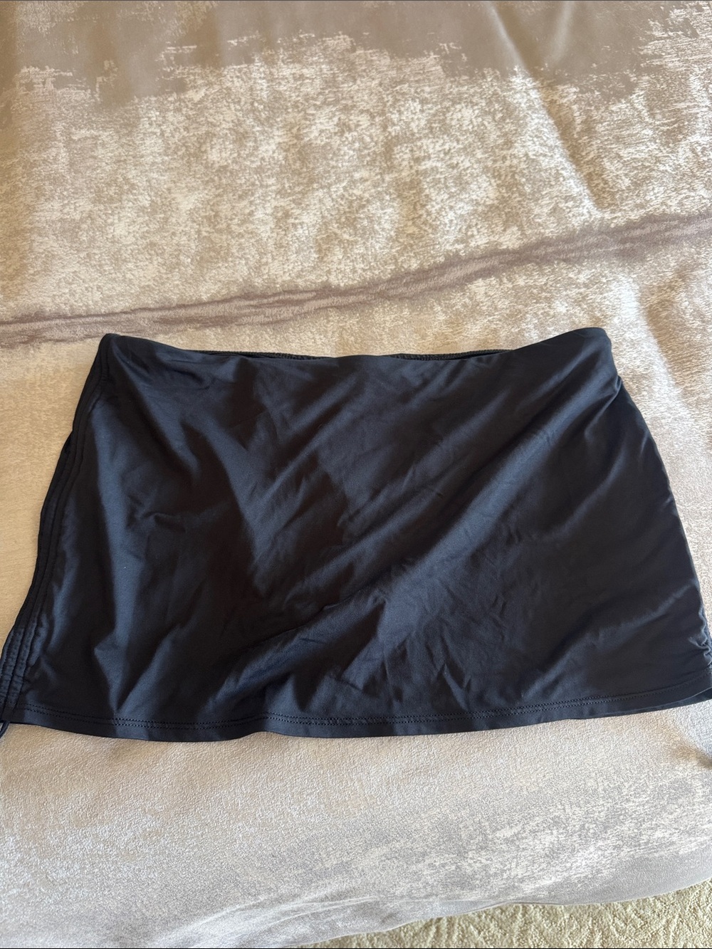 La Blanca Black Swim Skirt